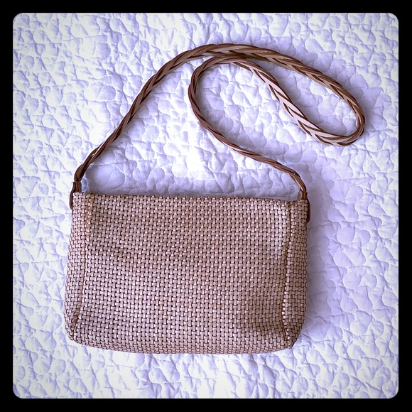 CEM Handbags - LAST CHANCE VTG Woven leather crossbody Brazil